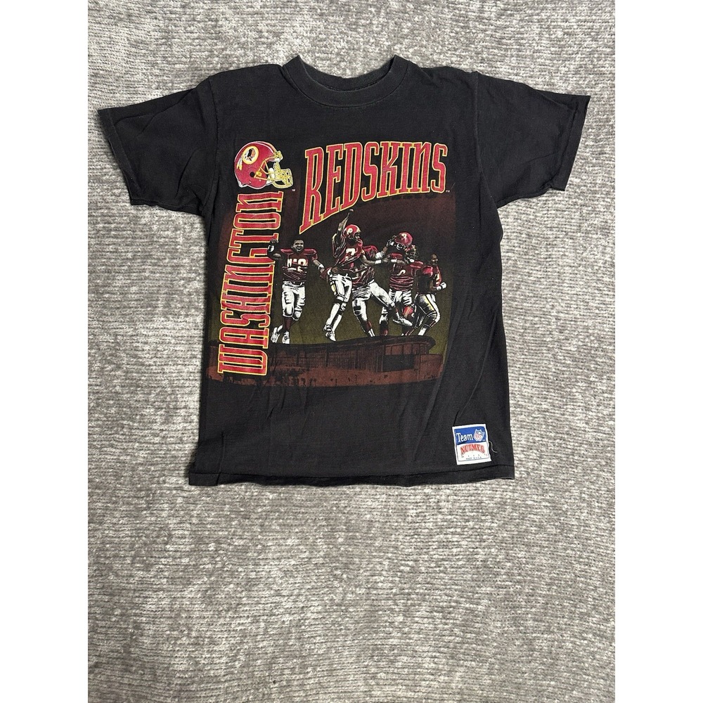 Vintage Washington Redskins Nutmeg Mills Graphic Shirt Medium Made In USA